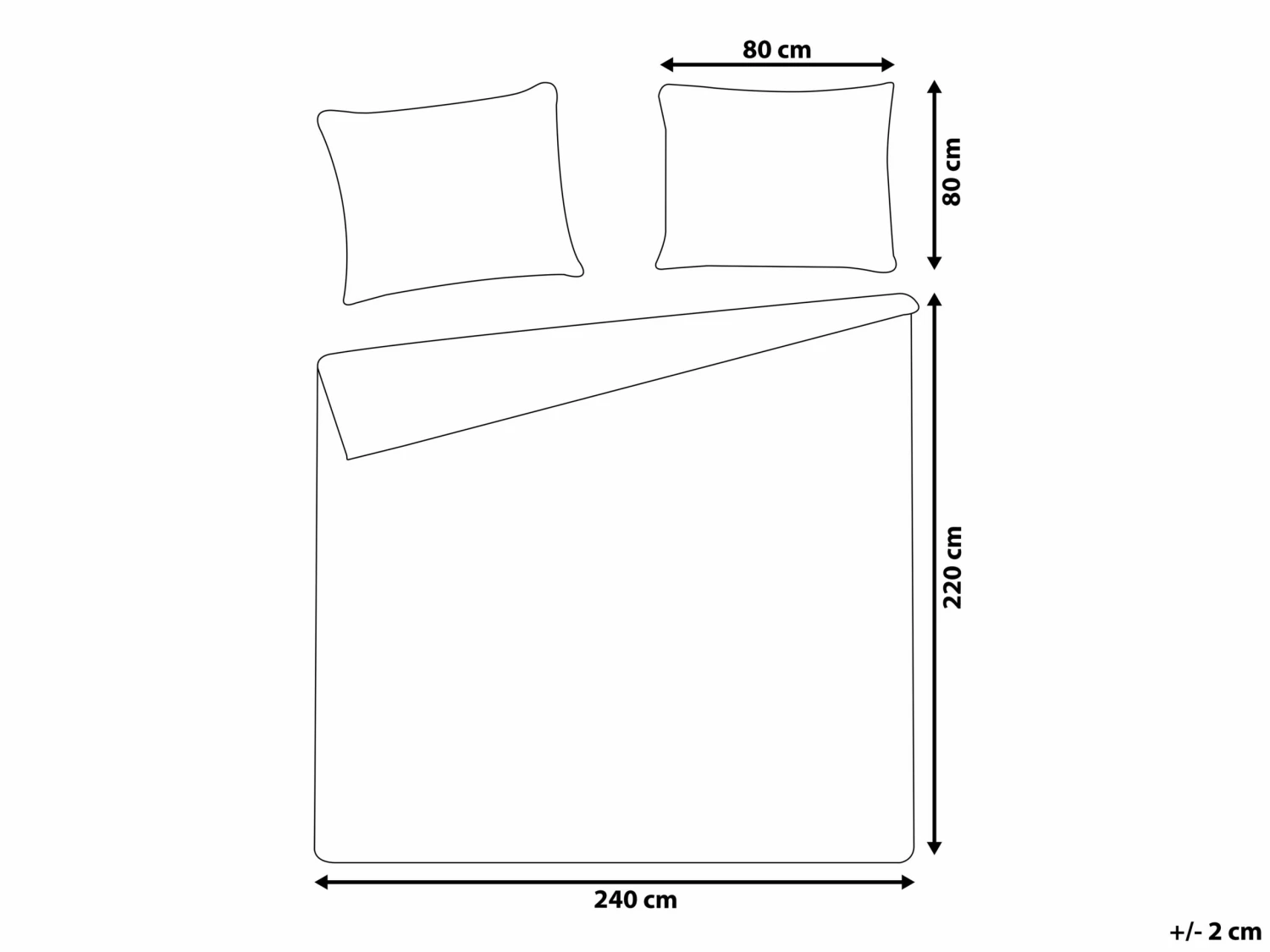 Dekbedovertrekset Katoen Wit In Diverse Formaten AVONDALE 10 Dekbedovertrekset Katoen Wit In Diverse Formaten AVONDALE - Afbeelding 10