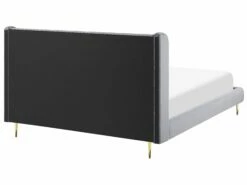 Bed Fluweel Grijs In Diverse Formaten FORBACH 13 Bed Fluweel Grijs In Diverse Formaten FORBACH -slaapkamer Verkoopwinkel undef src sa picid 819121 type whitesh image