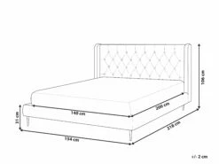 Bed Fluweel Grijs In Diverse Formaten FORBACH 19 Bed Fluweel Grijs In Diverse Formaten FORBACH -slaapkamer Verkoopwinkel undef src sa picid 819185 type whitesh image