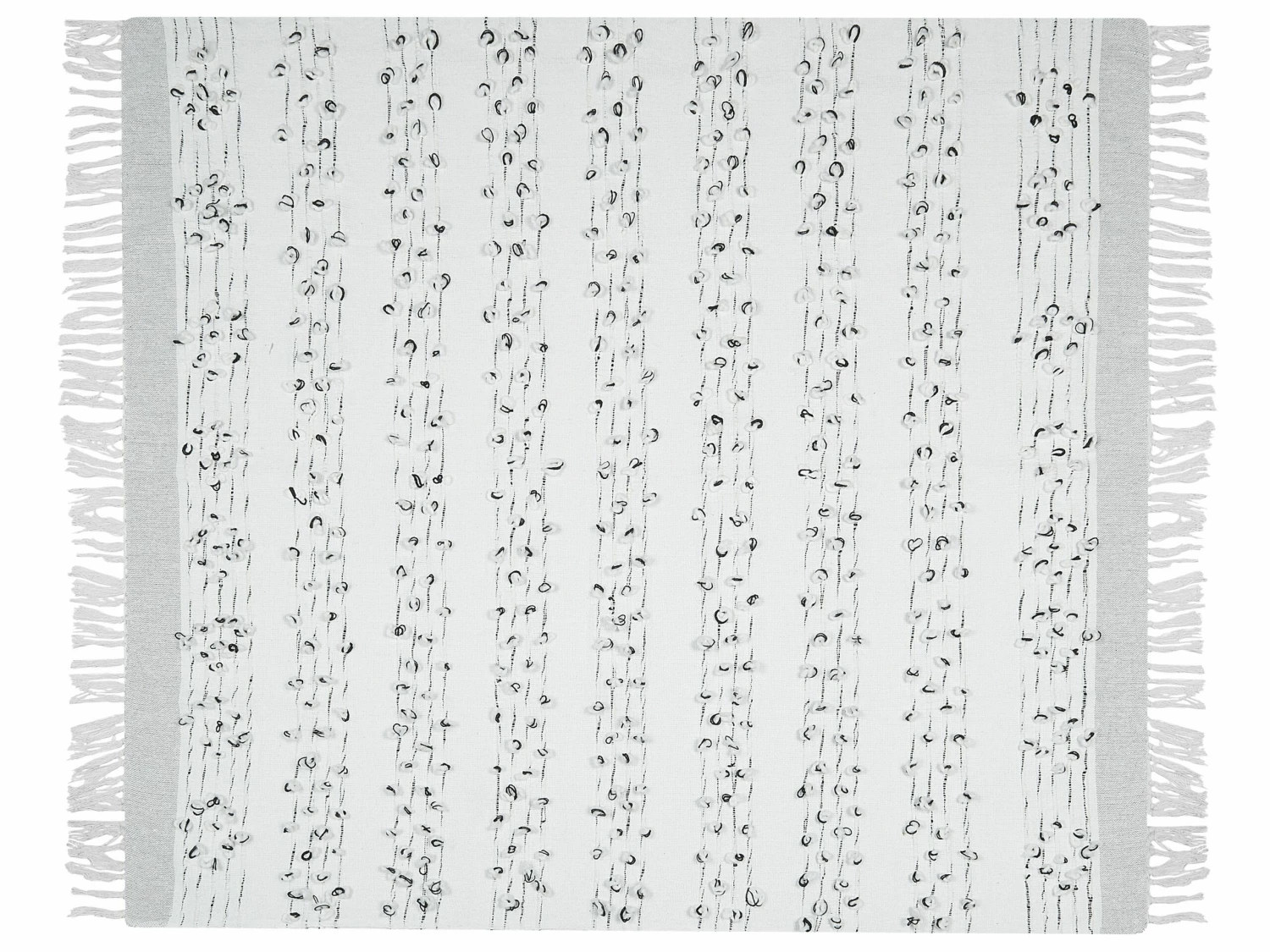 Plaid Lichtgrijs YAMALAK - Afbeelding 8