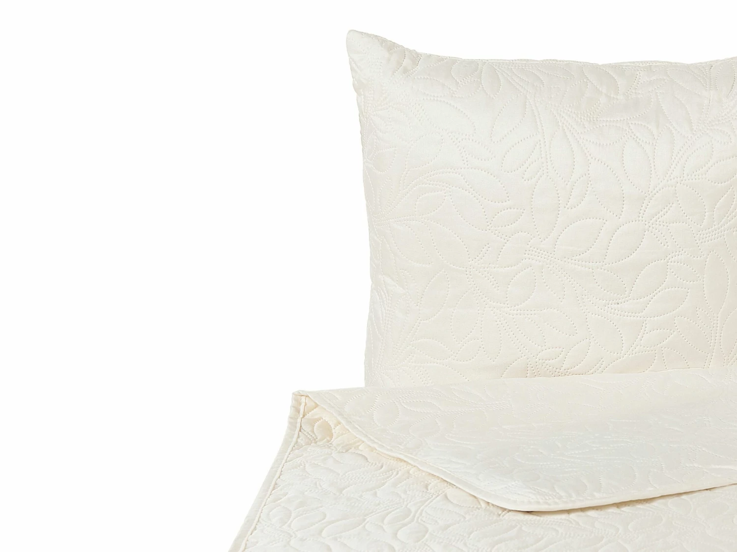 Bedsprei Met 2 Kussens Creme In Diverse Formaten RUDKHAN 5 Bedsprei Met 2 Kussens Creme In Diverse Formaten RUDKHAN - Afbeelding 5