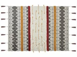 Katoenen Deken 130 X 180 Cm Veelkleurig AMBALA 8 Katoenen Deken 130 X 180 Cm Veelkleurig AMBALA -slaapkamer Verkoopwinkel undef src sa picid 829199 type whitesh image