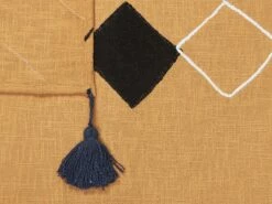 Katoenen Deken 130 X 180 Cm Oranje SHIMLA -slaapkamer Verkoopwinkel undef src sa picid 829233 type whitesh image