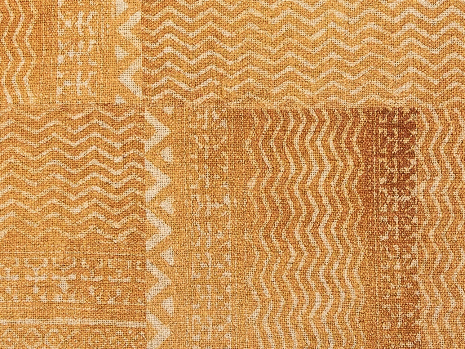 Katoenen Deken 130 X 180 Cm Geel FIROZABAD - Afbeelding 4