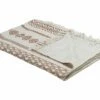 Katoenen Deken 130 X 180 Cm Beige/bruin JORHAT