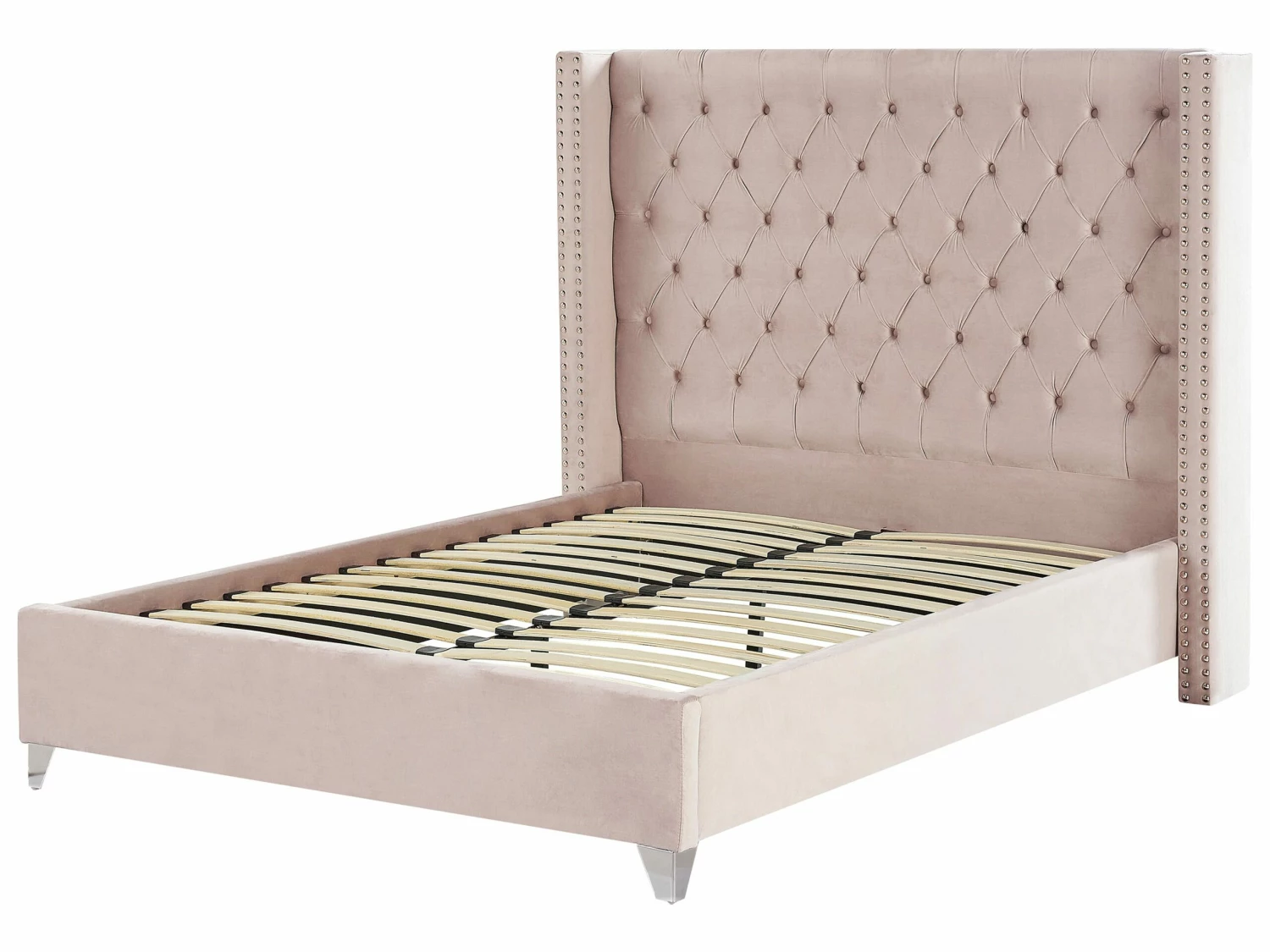 Bed Fluweel Roze In Diverse Formaten LUBBON - Afbeelding 4