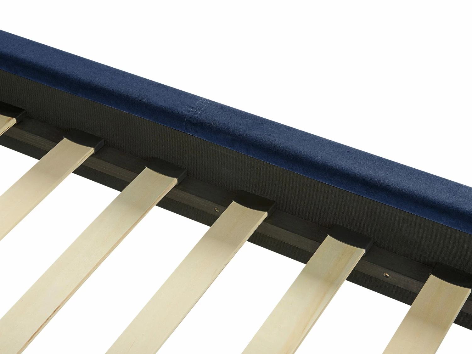 Bed Fluweel Blauw In Diverse Formaten VILLETTE - Afbeelding 7