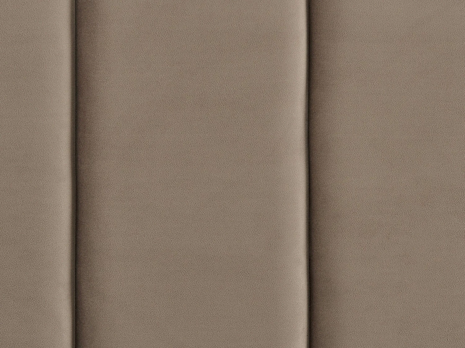 Bed Fluweel Taupe In Diverse Formaten VILLETTE - Afbeelding 9