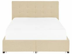 Bed Stof Beige Met Opbergruimte In Diverse Formaten LA ROCHELLE -slaapkamer Verkoopwinkel undef src sa picid 832890 type whitesh image