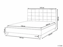 Bed Stof Bruin In Diverse Formaten LA ROCHELLE -slaapkamer Verkoopwinkel undef src sa picid 833066 type whitesh image