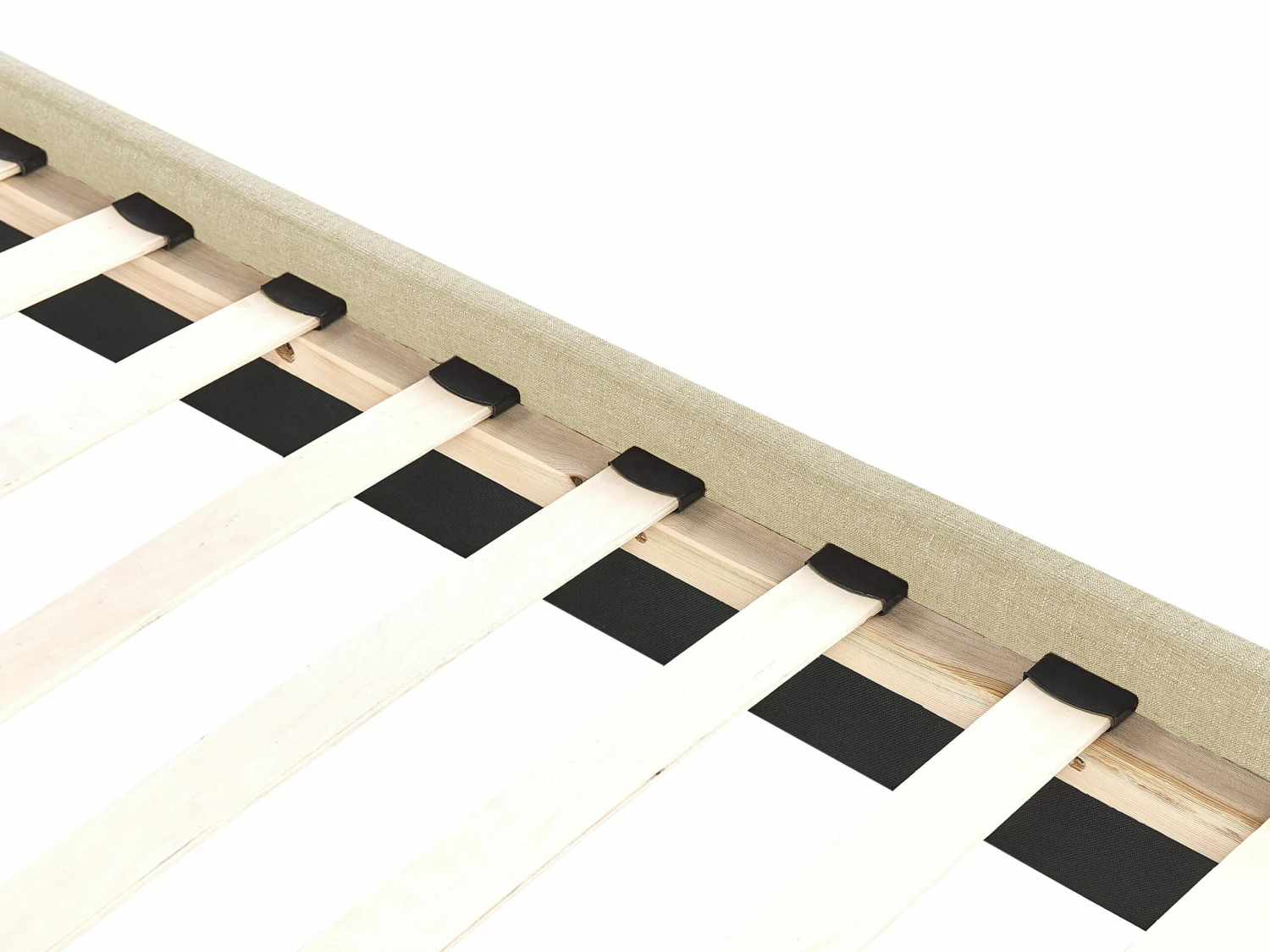 Bed Stof Beige In Diverse Formaten LA ROCHELLE - Afbeelding 6