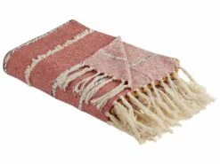 Sprei Katoen 130 X 170 Cm Koper En Geel NAIKHU