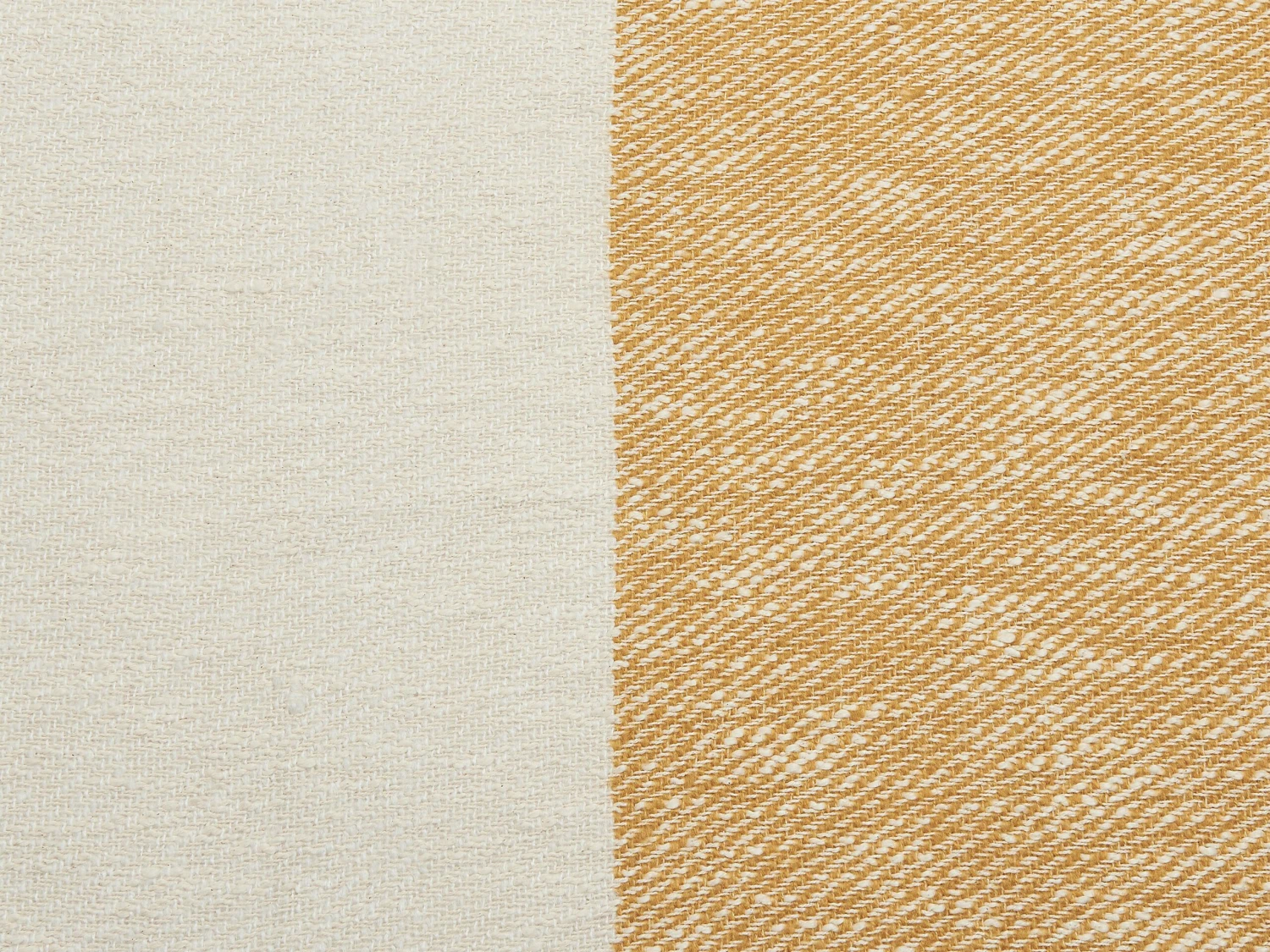 Deken Katoen 130 X 170 Cm Beige En Oranje SALME - Afbeelding 6