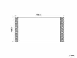 Deken Katoen 130 X 170 Cm Beige En Oranje SALME -slaapkamer Verkoopwinkel undef src sa picid 834455 type whitesh image