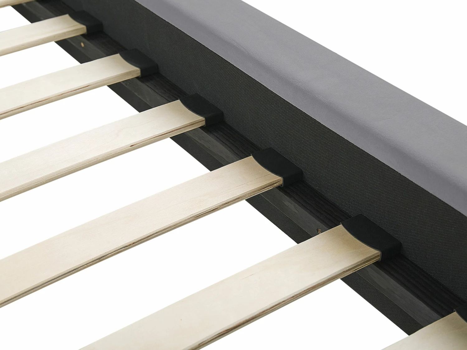 Bed Fluweel Grijs In Diverse Formaten MARVILLE 6 Bed Fluweel Grijs In Diverse Formaten MARVILLE - Afbeelding 6