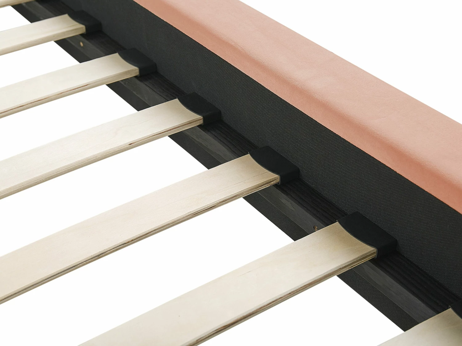 Bed Fluweel Perzikroze In Diverse Formaten MARVILLE - Afbeelding 6