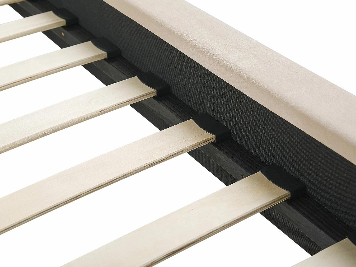 Bed Fluweel Beige In Diverse Formaten MARVILLE - Afbeelding 6