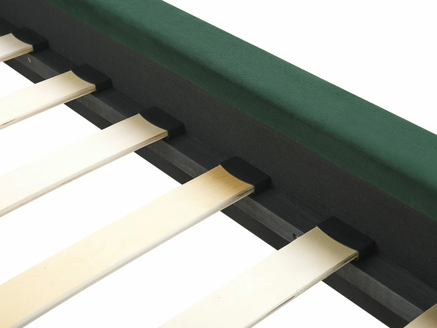 Bed Fluweel Groen In Diverse Formaten MARVILLE 6 Bed Fluweel Groen In Diverse Formaten MARVILLE - Afbeelding 6