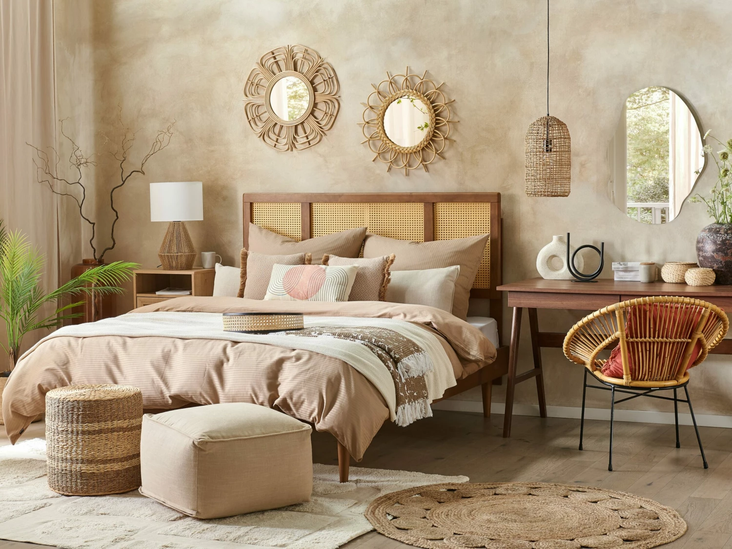 Dekbedovertrekset Katoen Beige In Diverse Formaten AVONDALE 6 Dekbedovertrekset Katoen Beige In Diverse Formaten AVONDALE - Afbeelding 6