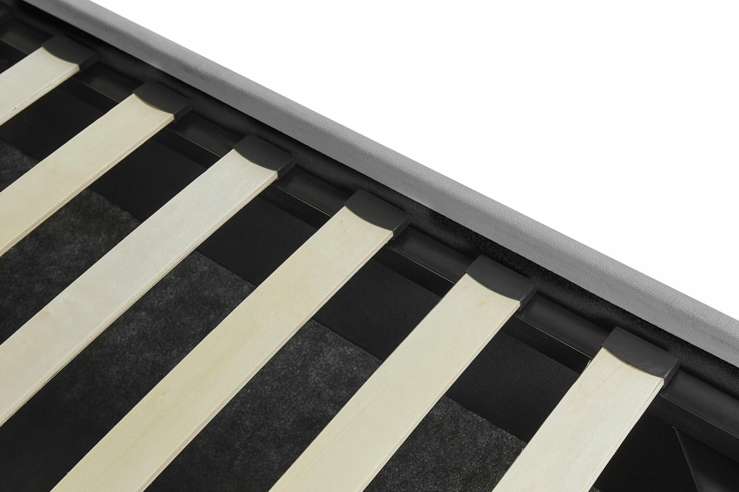 Velvet Bed Grijs VAUCLUSE Verschillende Maten 9 Velvet Bed Grijs VAUCLUSE Verschillende Maten - Afbeelding 9