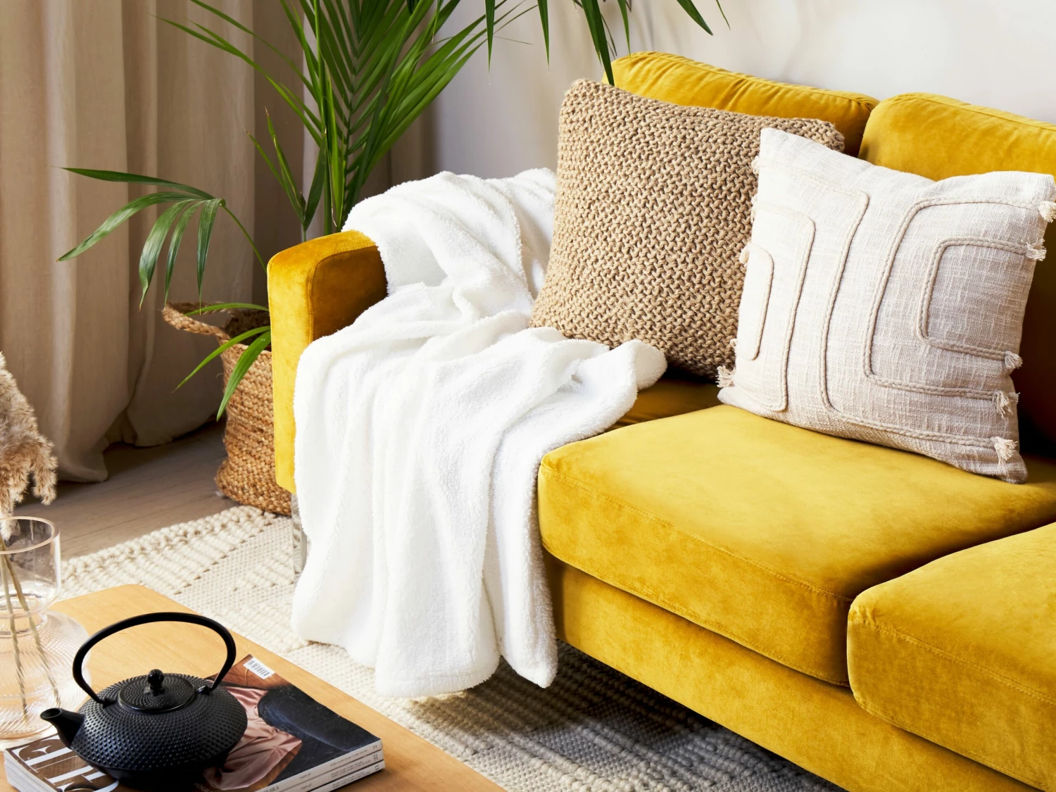 Deken Wit 125 X 150 Cm MIRGE - Afbeelding 2