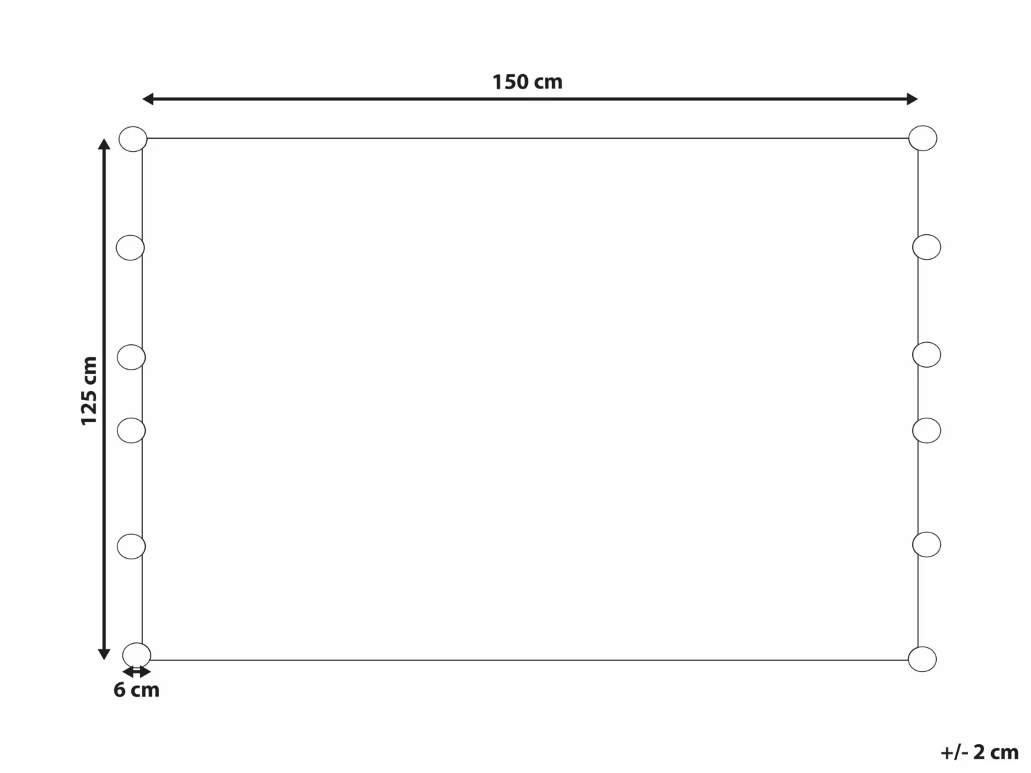Deken Grijs 125 X 150 Cm YASAM - Afbeelding 6