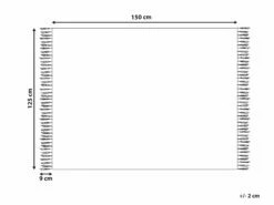 Deken 125 X 150 Cm Groen YARSA -slaapkamer Verkoopwinkel undef src sa picid 839745 type whitesh image