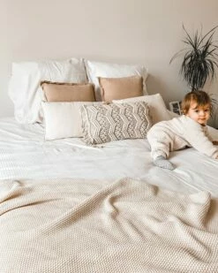 Plaid Katoen Beige ASAKA 12 Plaid Katoen Beige ASAKA -slaapkamer Verkoopwinkel undef src sa picid 842865 type whitesh image