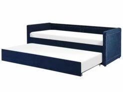 Bedbank Corduroy Donkerblauw 90 X 200 Cm MIMIZAN -slaapkamer Verkoopwinkel undef src sa picid 843791 type whitesh image